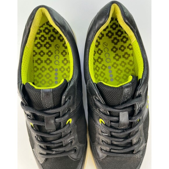ECCO Men\'s Street Spikeless Golf Shoes Size EU 42 US 8-8.5 Leather Black main image 5